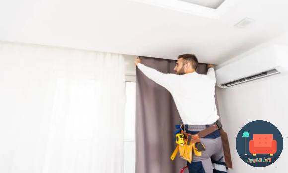 افضل شركة تركيب ستائر وبرادي بالكويت بخصم 30% | اثاث الكويت Installing-curtains-in-Kuwait-3