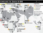 أنشطة القاعدة والدولة الإسلامية في الشرق الأوسط