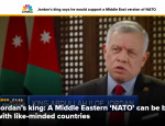 العاهل الأردني سندعم نسخة الشرق الأوسط من حلف الناتو