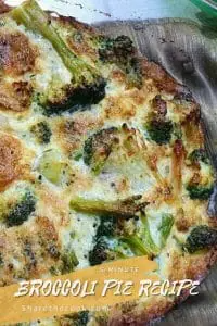 Broccoli Pie in 5 minutes