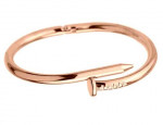 cartier nail bracelet rose gold